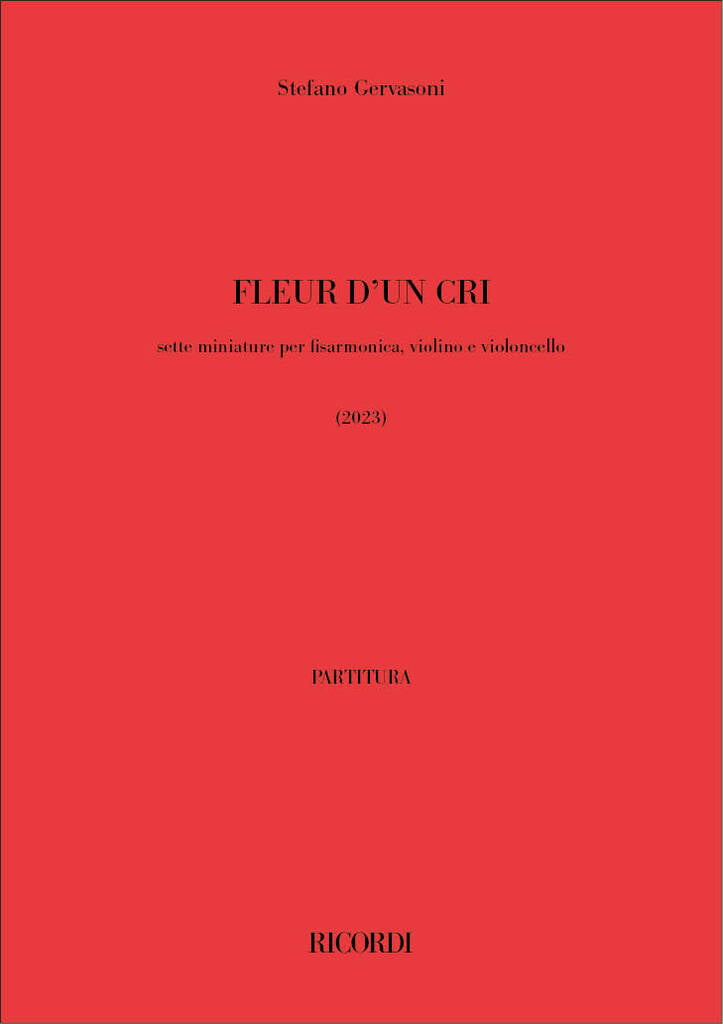 Fleur d'un Cri
